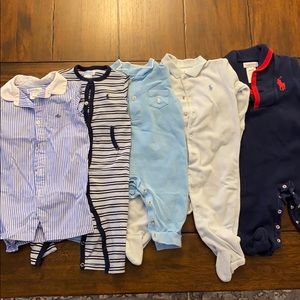 Lot of Ralph Lauren onesies